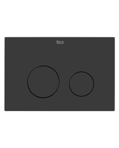 Clapeta actionare rezervor WC incastrat, Roca Active One AC2 A890173006, negru mat