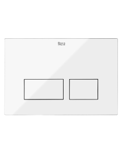 Clapeta actionare rezervor WC incastrat, Roca Active One AC4 A890175000, alb mat