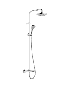 Coloana de dus Hansgrohe Vernis Blend 200 26276000, baterie termostatata