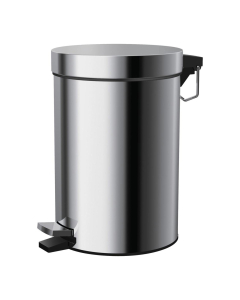 Cos de gunoi cu pedala 3L, Ideal Standard IOM A9104MY, finisaj cromat