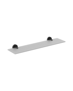 Etajera pentru baie din sticla Ideal Standard IOM A9124XG, finisaj negru mat