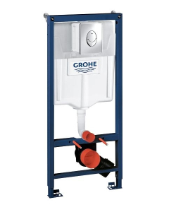 Rezervor WC, incastrat, Grohe Rapid SL 38721001, 50 x 113 cm, placa actionare cu finisaj cromat