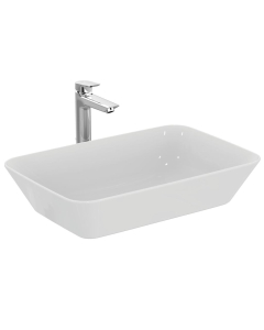 Lavoar pe blat Ideal Standard Connect Air, 60 X 40 cm, fara orificiu pentru baterie