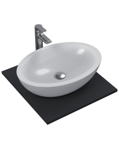 Lavoar pe blat Ideal Standard Strada, 60 X 42 cm, fara orificiu pentru baterie