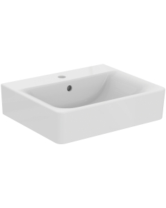 Lavoar suspendat Ideal Standard Connect Cube E784401, alb, dreptunghiular, 55 cm