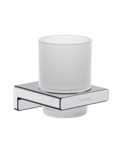 Pahar baie cu suport Hansgrohe AddStoris 41749000