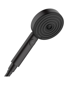 Para dus Hansgrohe Pulsify Select S 105 Relaxation 24110670, negru mat, 3 functii, sistem anticalcar