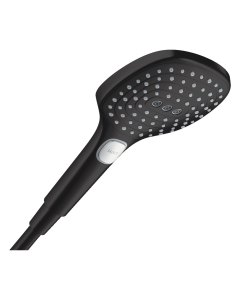 Para dus Hansgrohe Raindance Select E 120 26520670, negru, 3 functii, sistem anticalcar