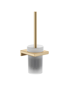 Perie Wc Hansgrohe Addstoris 41752140, finisaj bronz periat