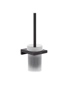 Perie WC Hansgrohe Addstoris 41752670, finisaj negru mat