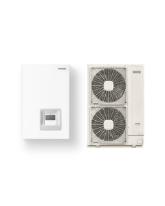 Pompa de caldura aer apa de tip split Hitachi RWM-5.0N1E + RAS-5WHNPE, 14 kW
