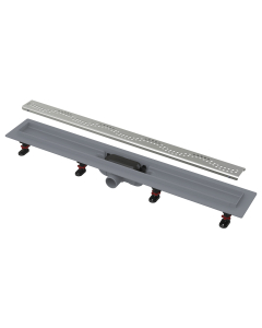 Rigola dus cu gratar din otel inoxidabil, Alcadrain APZ8 Simple, 65 cm