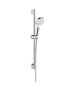 Set dus para + furtun + suport culisant + bara, Hansgrohe Crometta 26533400, 1 functie
