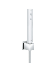 Set dus para + furtun + suport fix, Grohe Euphoria Cube Stick 27703000, 1 functie, 1.25 m