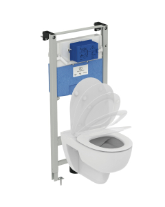 Rezervor WC incastrat + vas WC + capac, set Ideal Standard I.life A Rimless