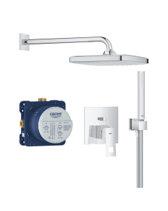 Sistem dus Grohe Eurocube 25289000, incastrat, cromat