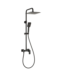 Sistem dus Valvex Loft 2455750, baterie monocomanda, negru mat