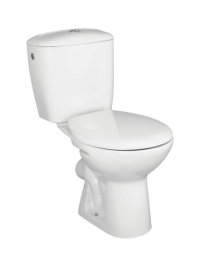 Vas wc cu rezervor + mecanism + capac, set Fayans Neo H8605600002721, alb, evacuare orizontala, montaj pe pardoseala