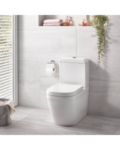 Set was wc Grohe Euro Ceramic Triple Vortex, cu rezervor si capac softclose 39462000