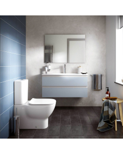 Vas WC Ideal Standard Tesi Aquablade T008201, alb, evacuare orizontala, montaj pe pardoseala