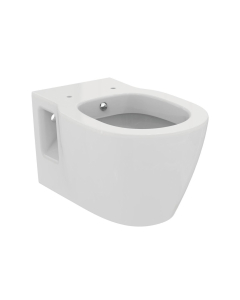 Vas WC cu functie de bideu Ideal Standard Connect E781901, alb, evacuare orizontala, montaj suspendat