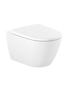 Vas WC suspendat Roca Ona A346687000, alb, evacuare orizontala