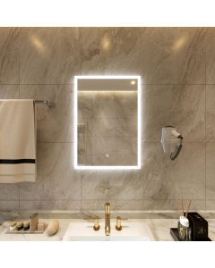 Oglinda, Sanotechnik, iluminare LED, 60 x 80 cm, ZI316