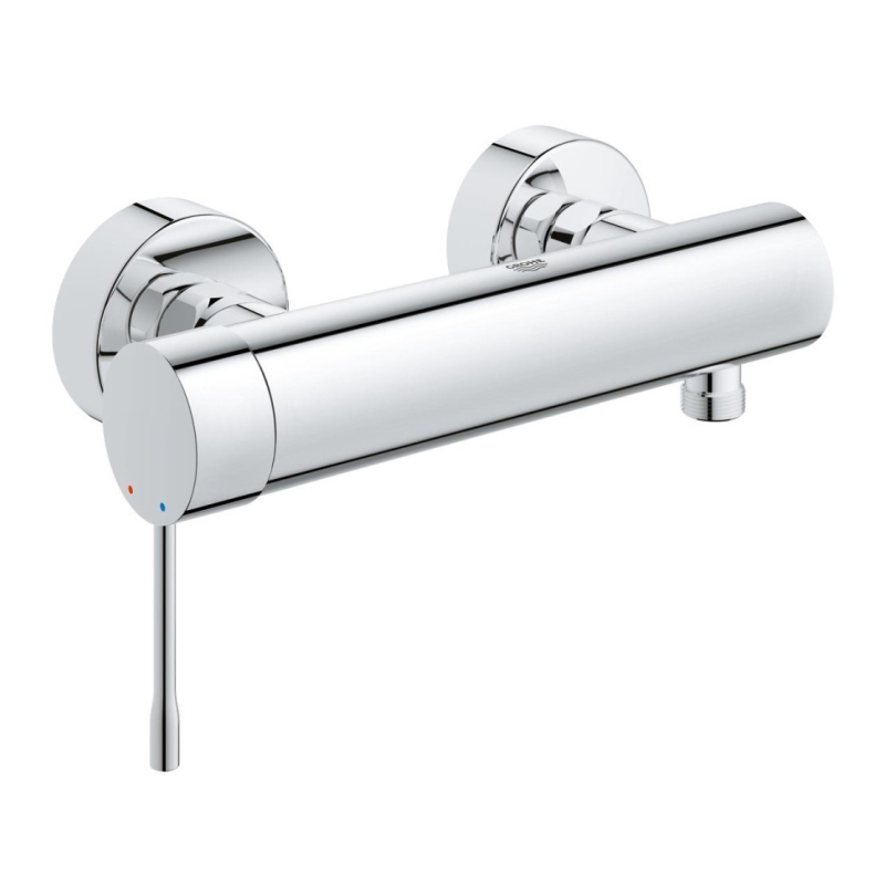 Baterie baie pentru dus, Grohe Essence 33636001, montaj pe perete, monocomanda, finisaj cromat