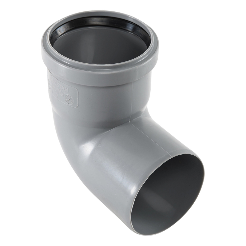 Cot PP HTPP, pentru scurgere, D 75 mm, 87 grade