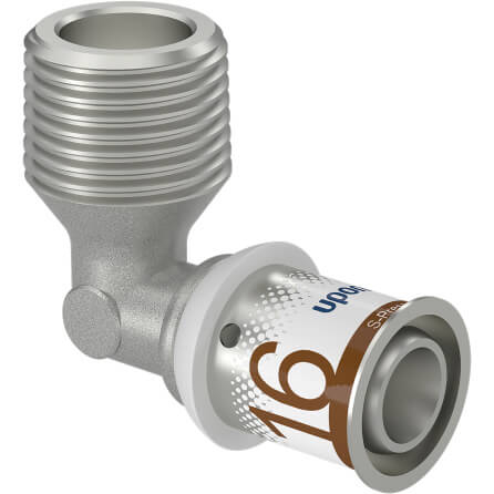 Cot presare S - Press Uponor, alama, filet exterior, D 16.2 mm x 1/2"
