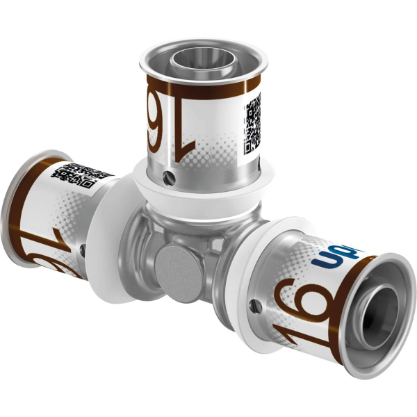 Teu presare egal S - Press Uponor, alama, D 16.2 mm

