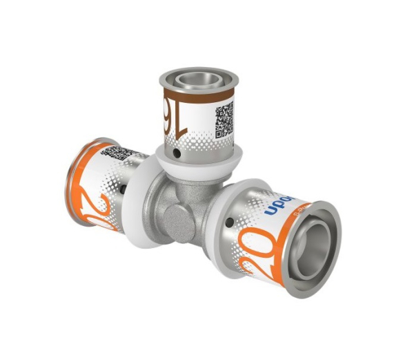 Teu presare redus S - Press Uponor, alama, D 20.2 x 16.2 x 20.2 mm
