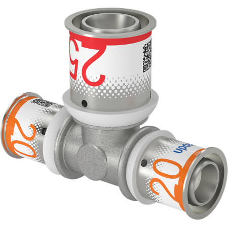 Teu presare redus S - Press Uponor, alama, D 20.2 x 25.2 x 20.2 mm
