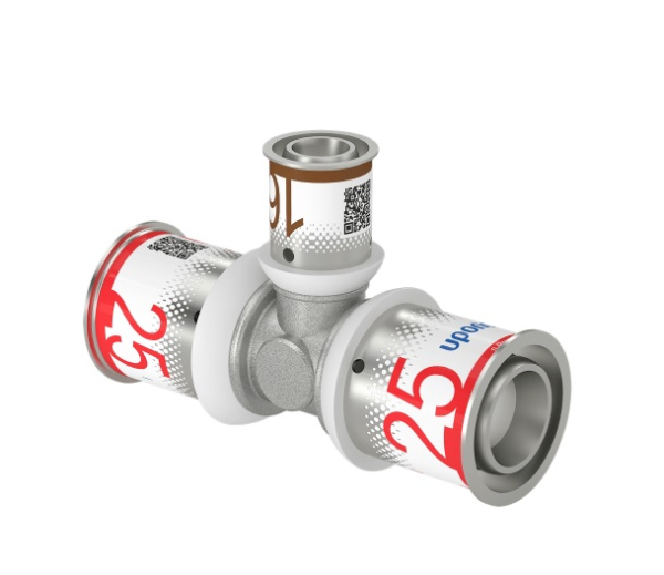 Teu presare redus S - Press Uponor, alama, D 25.2 x 16.2 x 25.2 mm
