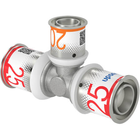 Teu presare redus S - Press Uponor, alama, D 25.2 x 20.2 x 25.2 mm
