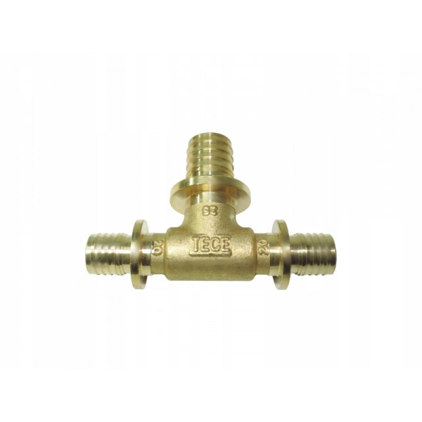 Teu redus alunecator TECEflex 760521, alama, D 20 x 25 x 20 mm