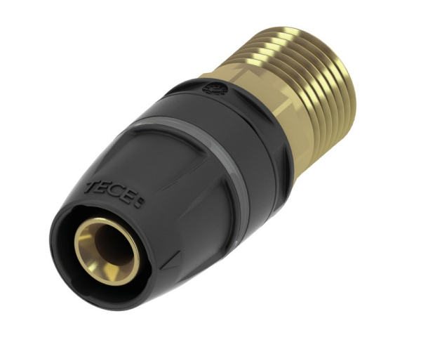 Racord alama / PPSU TECElogo Push, filet exterior, D 20 mm x 3/4"
