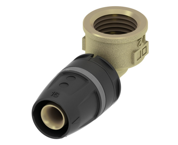 Cot alama / PPSU TECElogo Push, filet interior, D 32 mm x 1"
