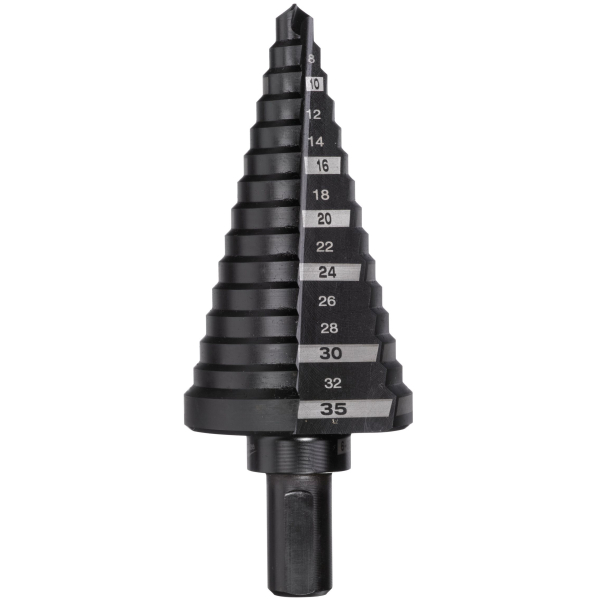 Burghiu pentru metal, in 14 trepte, Milwaukee 48899335, 6 - 35 mm