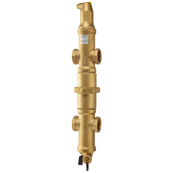 Butelie de amestec si egalizare, cu separator magnetic Heimeier Zeparo ZUCM40, filet interior 1 1/2"
