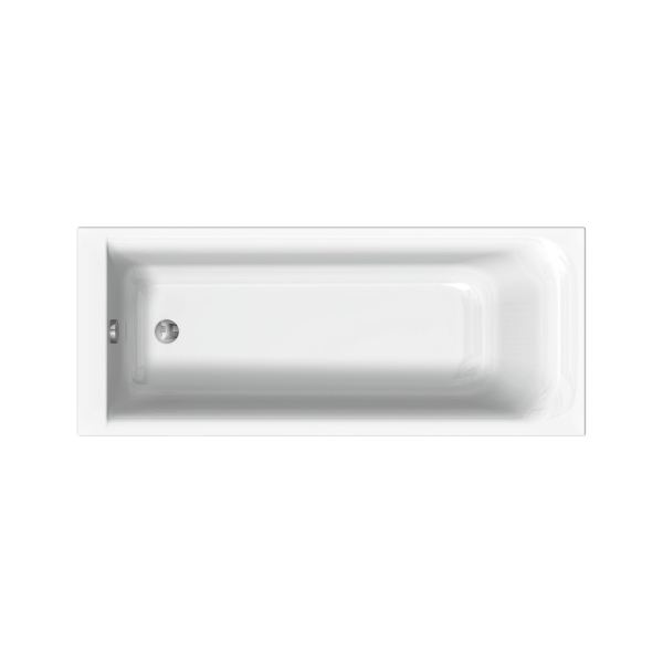 Cada baie rectangulara Kolo Rekord XWP1671000, acril, 170 x 75 cm, suport inclus