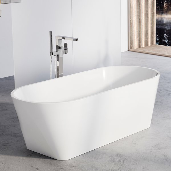 Cada baie freestanding, ovala, Ravak Solo, acril, 178 x 80 cm