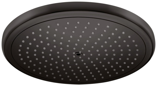 Cap dus fix Hansgrohe Croma 280, negru mat, 1 functie, sistem anticalcar