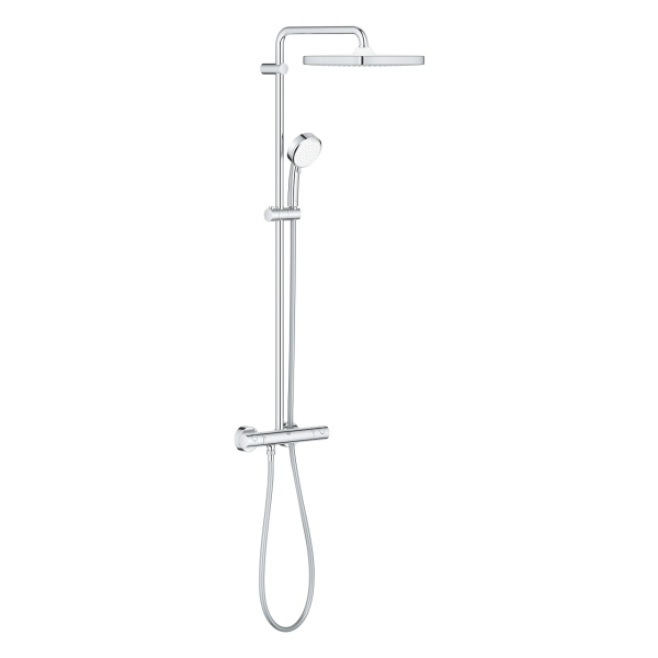 Sistem dus Grohe Tempesta Cosmopolitan Cube 26689000, baterie termostatata
