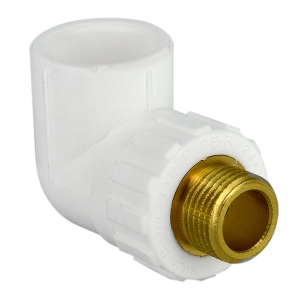 Cot PPR, FE, 20 mm x 3/4", alb, 90 grade