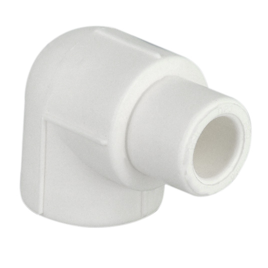 Cot PPR, redus, 40 x 40 mm, alb, 90 grade