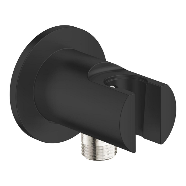Cot racord dus, Grohe Tempesta 286282431, alama sanitara, negru mat