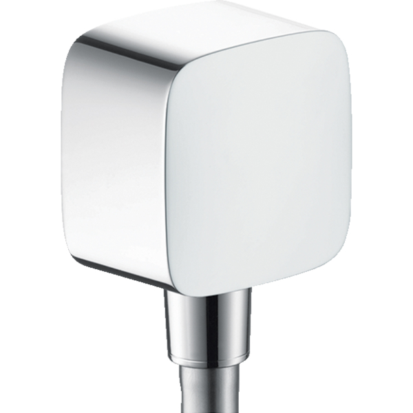 Cot racord pentru furtun dus, Hansgrohe FixFit 26457000, ABS, crom