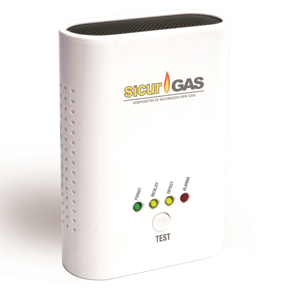 Detector de gaz metan Sicurgas, 9 - 12V
