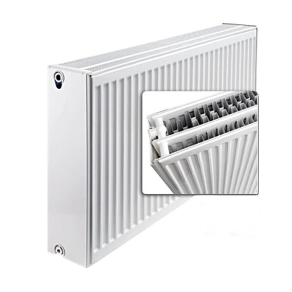 Calorifer otel Extra C33, 300 x 600 mm, accesorii incluse